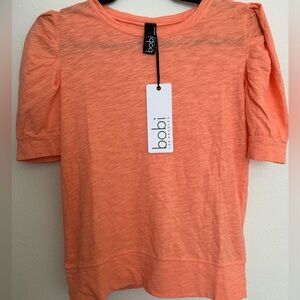 NWT bobi Puff Sleeve Tee
